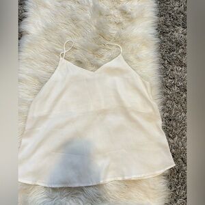 White Cami Tank Top